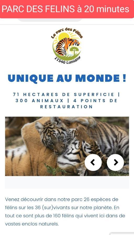 דירות Crecy-la-Chapelle La Marisa, Studio Cosy 10Min Disney. מראה חיצוני תמונה